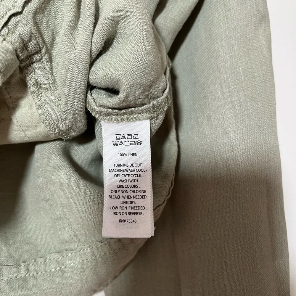 Jones New York Linen Button Down Jacket 
Size Small - Picture 6 of 6